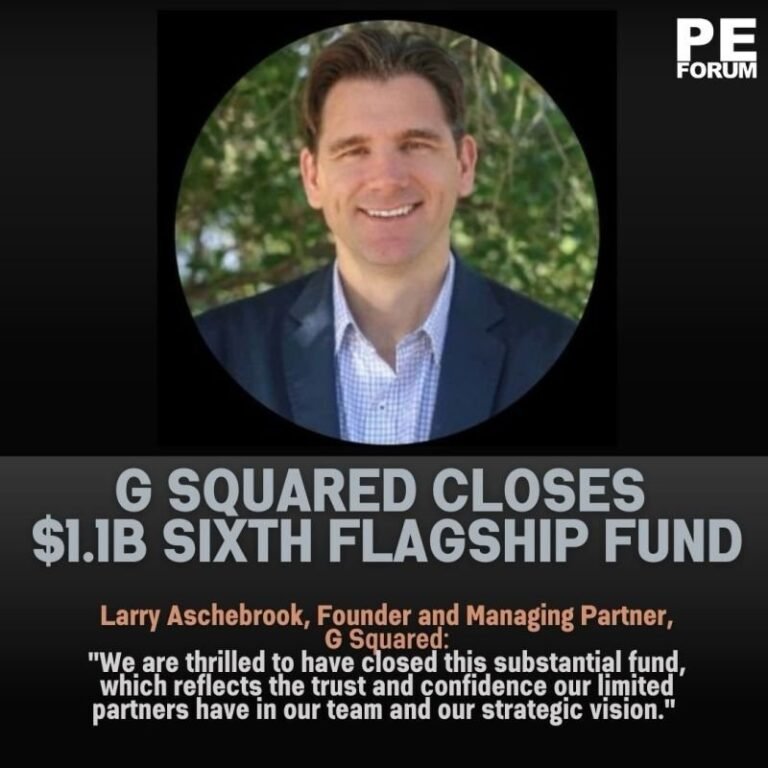 G Squared Closes $1.1B Sixth Flagship Fund to Capitalize on Opportunity in Venture Capital Secondaries