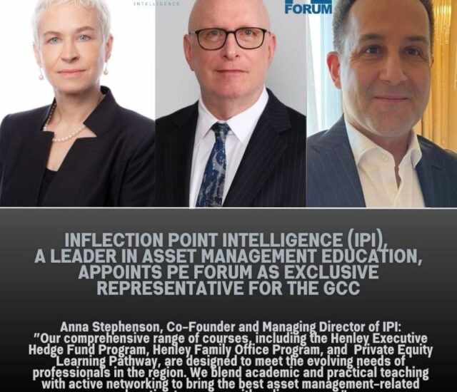 Inflection Point Intelligence (IPI) and PE FORUM Forge Strategic Partnership for GCC representation