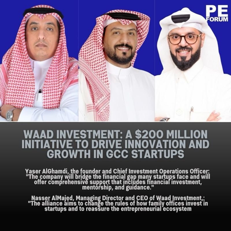 Waad Investment: A $200M Initiative to Drive Innovation and Growth in GCC Startups