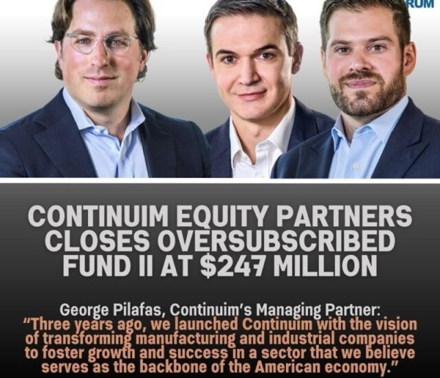 Continuim Equity Partners Closes Oversubscribed Fund II at $247 Million