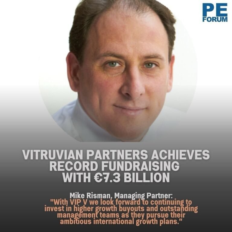 Vitruvian Partners Achieves Record Fundraising with €7.3 Billion