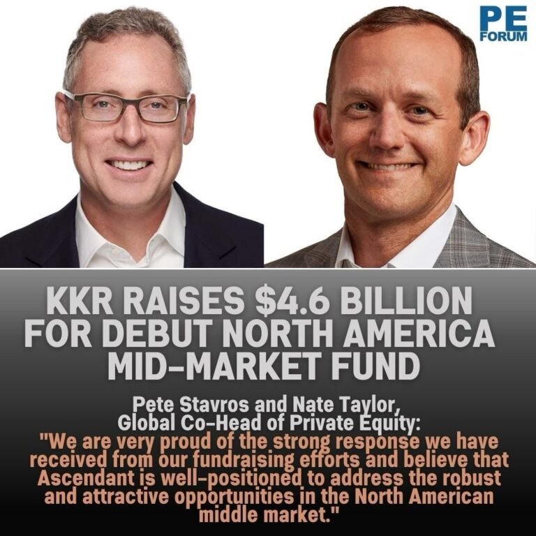 KKR Closes $4.6 Billion Ascendant Fund