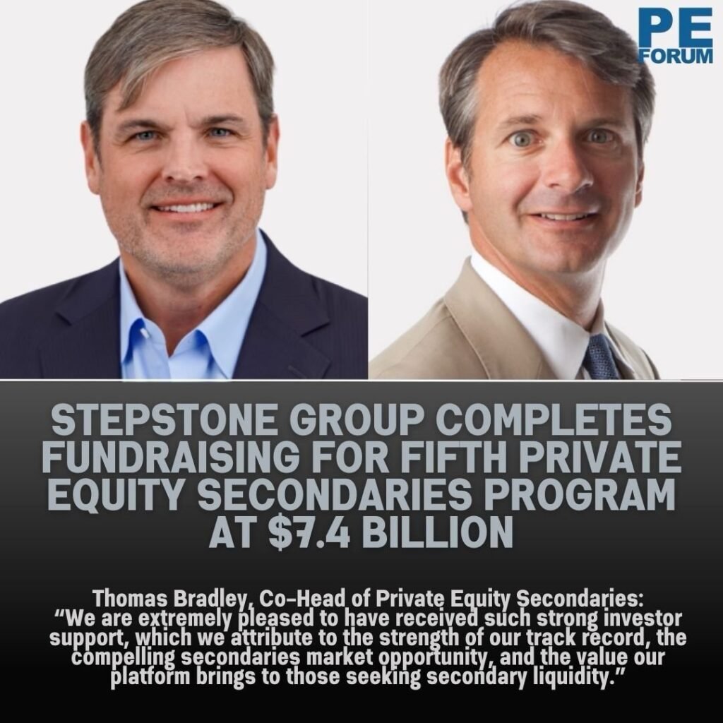 StepStone Group Completes Fundraising for Fifth Private Equity ...