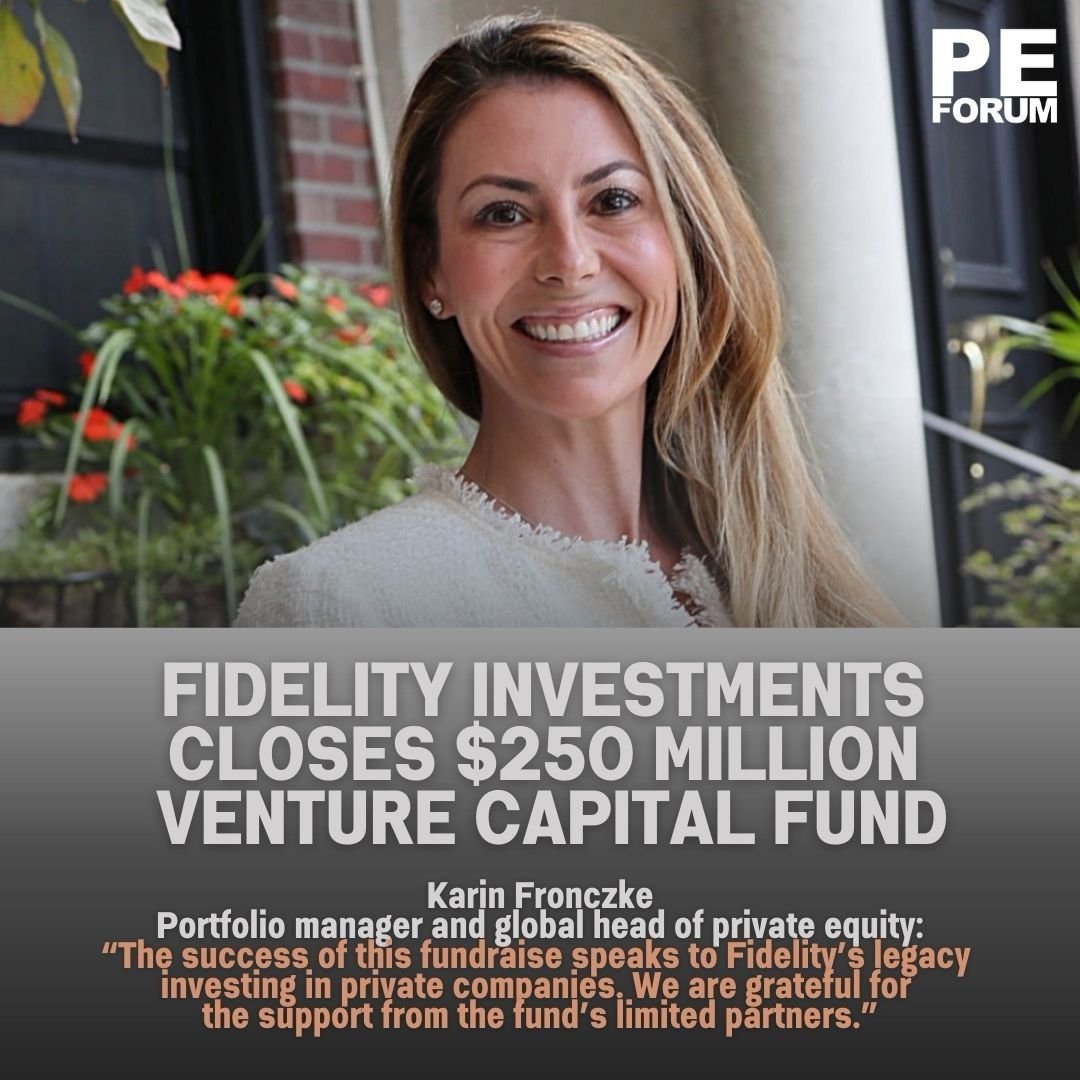 Fidelity Investments closes its first private equity fund at $250 million