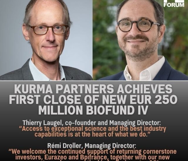 Kurma Partners achieves first close of new EUR 250 million Biofund IV