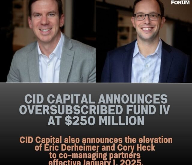 CID Capital Announces Oversubscribed Fund IV