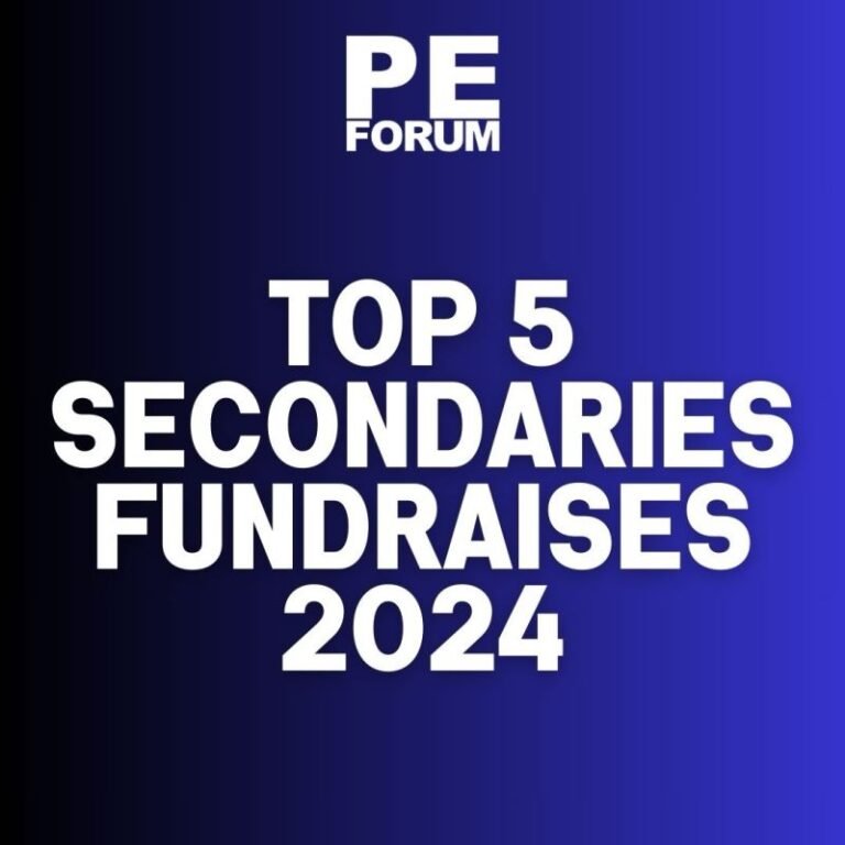 Top 5 Largest Secondaries Fundraises of 2024