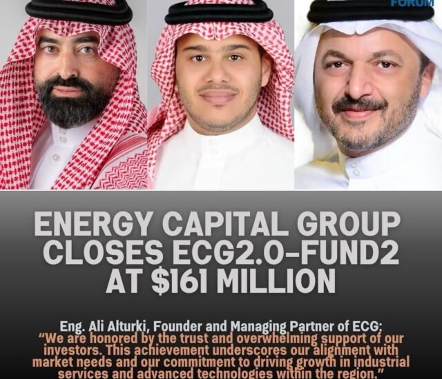 Energy Capital Group successfully closes ECG2.0-Fund2 at $161 Million, exceeding target