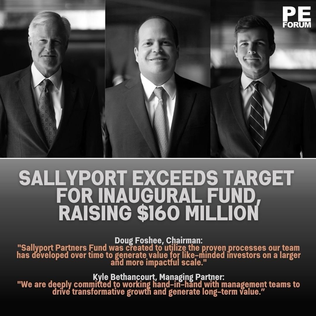 Sallyport Exceeds Target for Inaugural Fund, Raising $160 Million