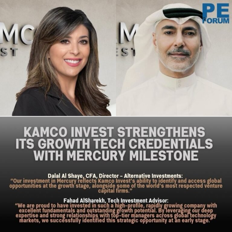 Kamco Invest Strengthens Its Growth Tech Credentials With Mercury Milestone