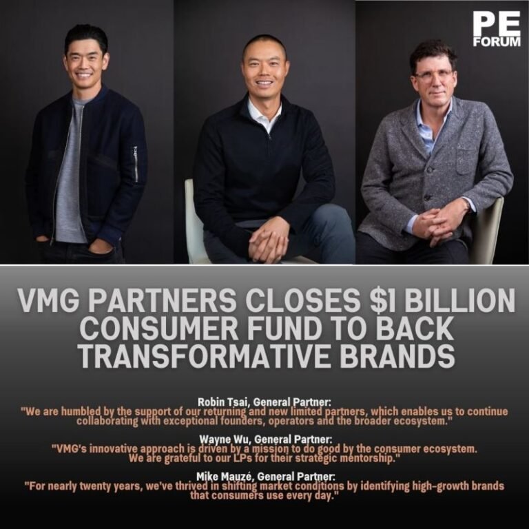 VMG Partners Closes $1 Billion Consumer Fund to Back Transformative Brands