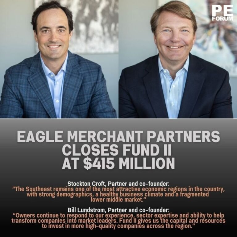 Eagle Merchant Partners Closes Fund II at $415 Million