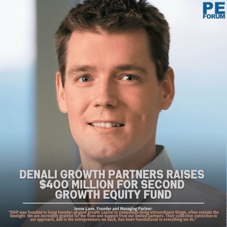 Denali Growth Partners Raises $400 Million for Second Growth Equity Fund