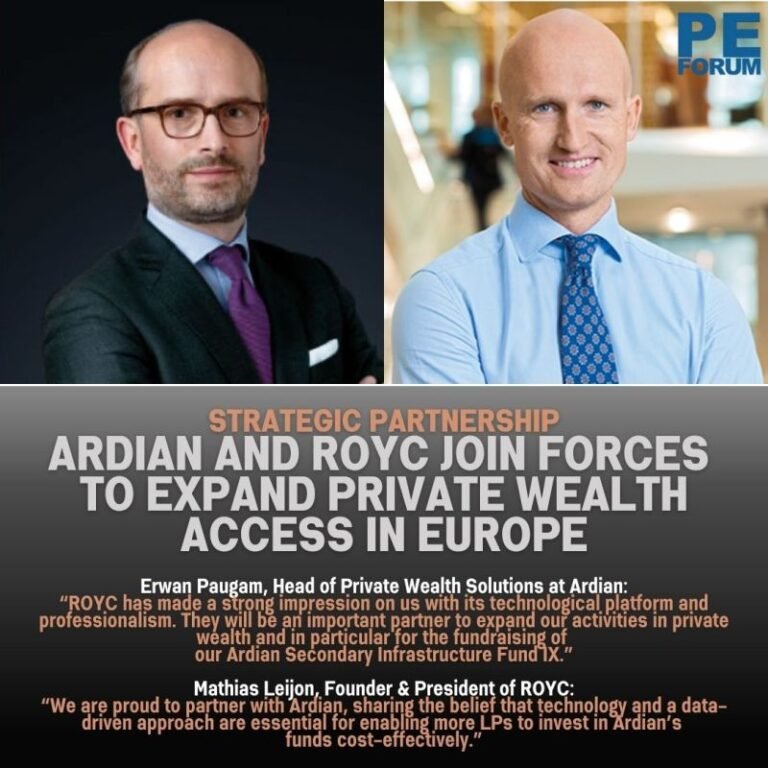 ROYC and Ardian Partner to Expand Access to Private Wealth Investments Across Europe