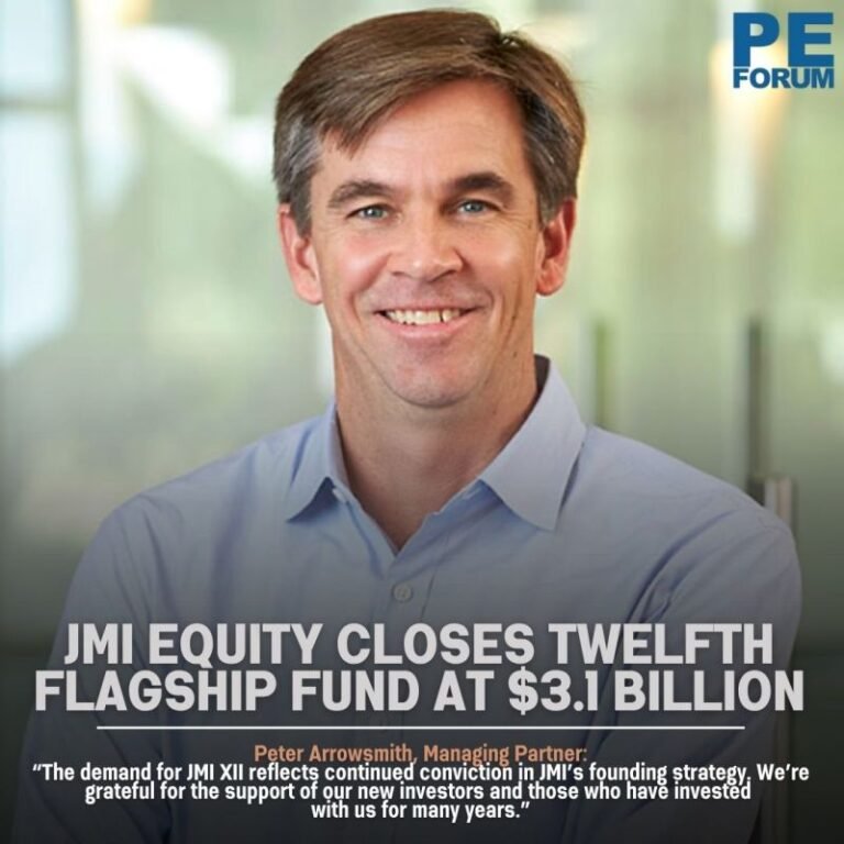 JMI Equity Closes Twelfth Flagship Fund at $3.1 Billion