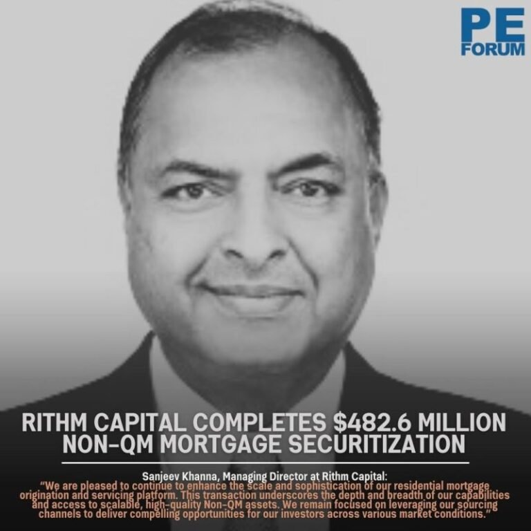 Rithm Capital Completes $482.6 Million Non-QM Mortgage Securitization