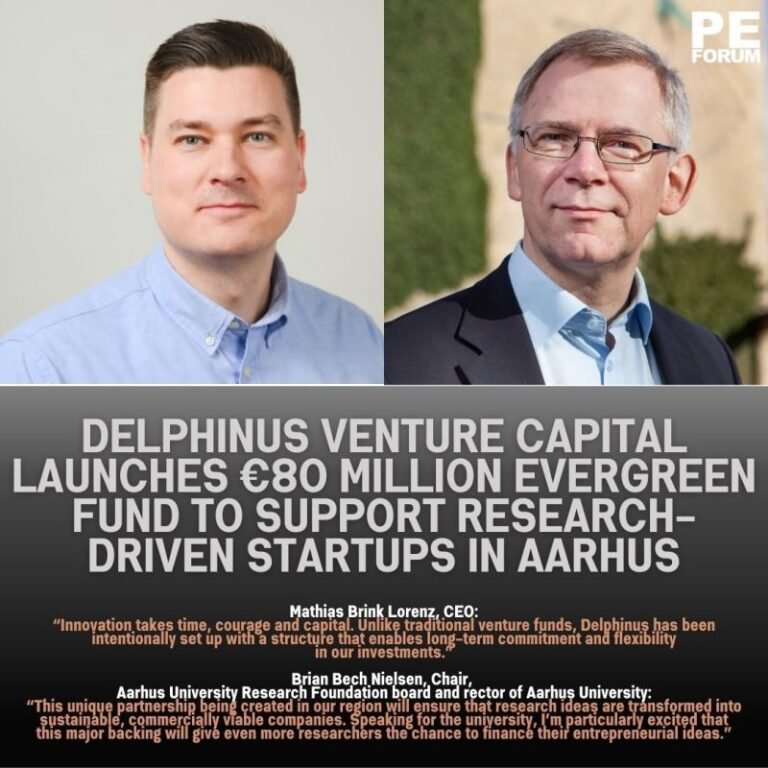 Delphinus Venture Capital Launches €80 Million Evergreen Fund to Support Research-Driven Startups in Aarhus