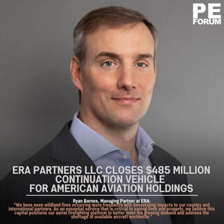 ERA Partners LLC Closes $485 Million Oversubscribed Continuation Vehicle for American Aviation Holdings