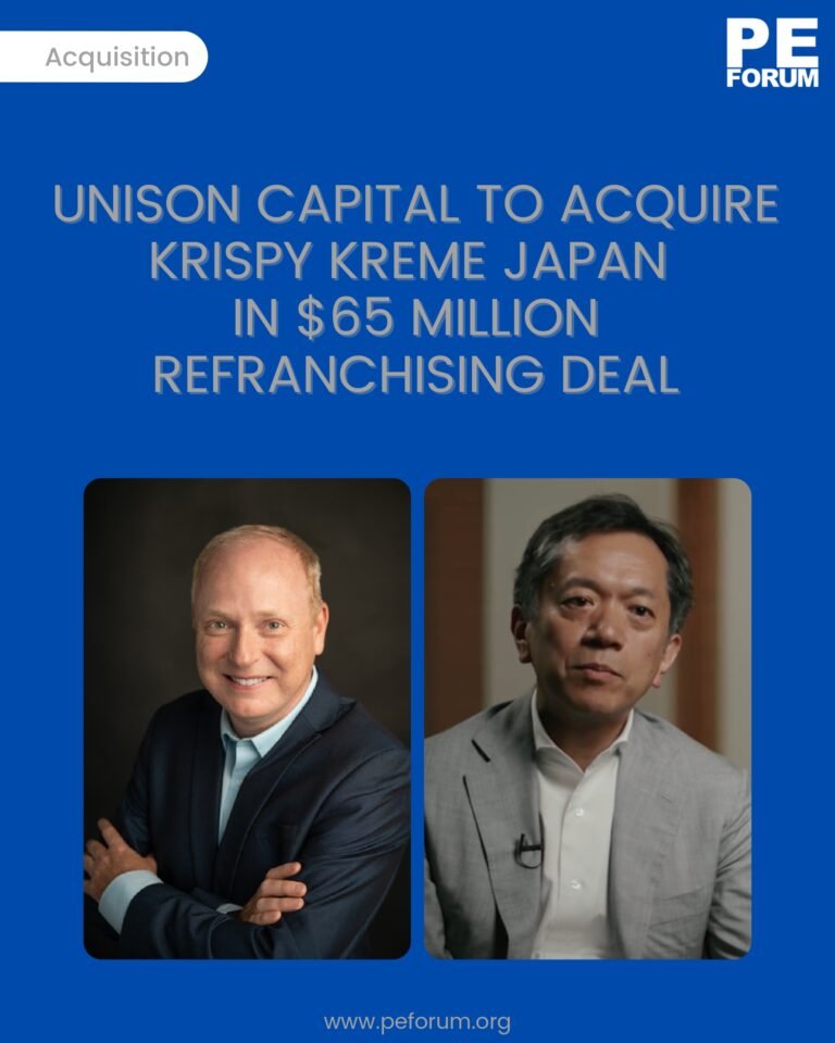 Unison Capital Inc. to Acquire Krispy Kreme Japan in $65m Refranchising Deal