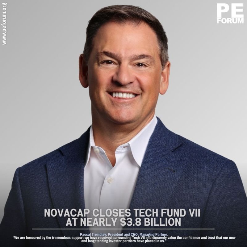 Novacap Closes Tech Fund VII at Nearly $3.8 Billion