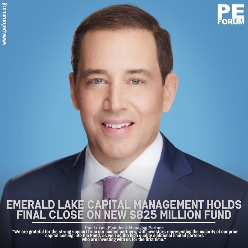 Emerald Lake Capital Management Holds Final Close On New $825 Million Fund
