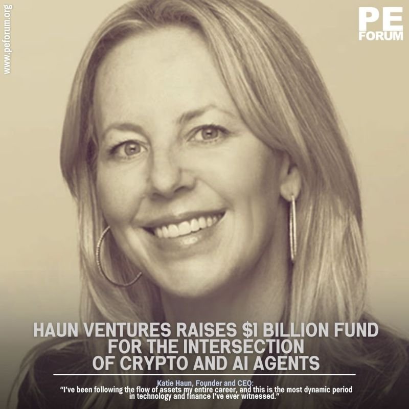 Haun Ventures Doubles Down on Crypto and AI-Native Dinance with $1 Billion Dund as “Agentic Economy” Thesis Accelerates