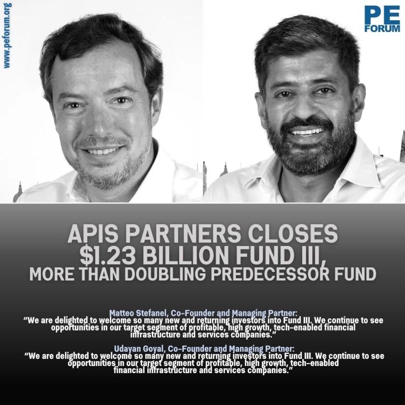 Apis Partners Closes $1.23 Billion Fund III