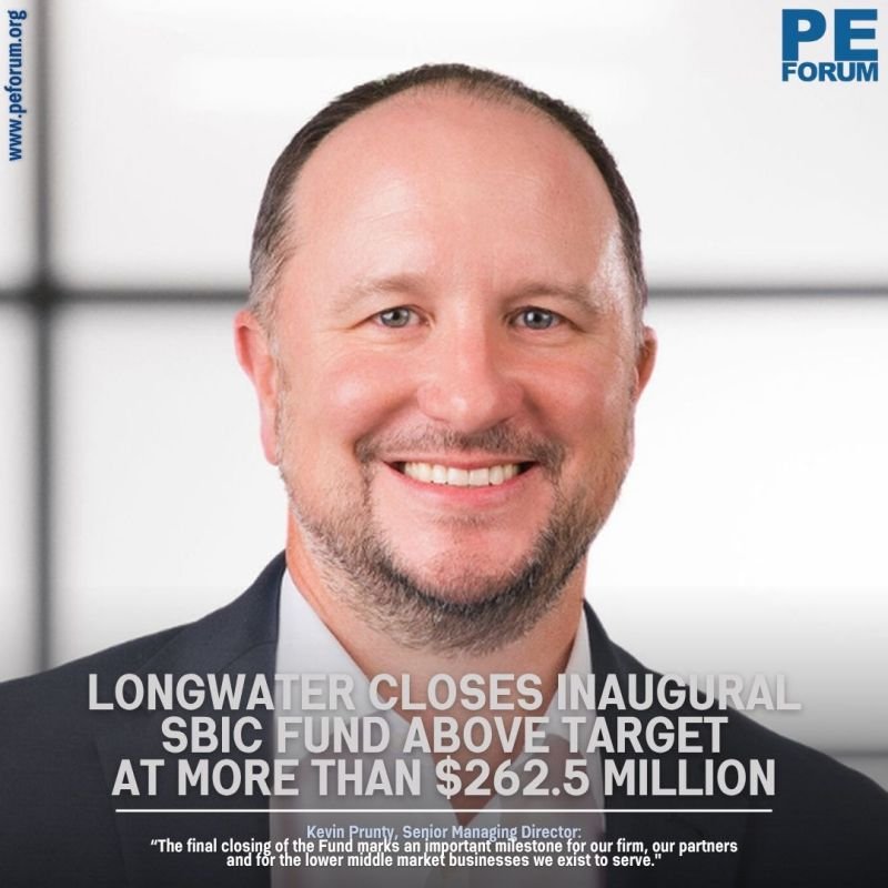 LongWater Closes Inaugural SBIC Fund Above Target at More Than $262.5 Million
