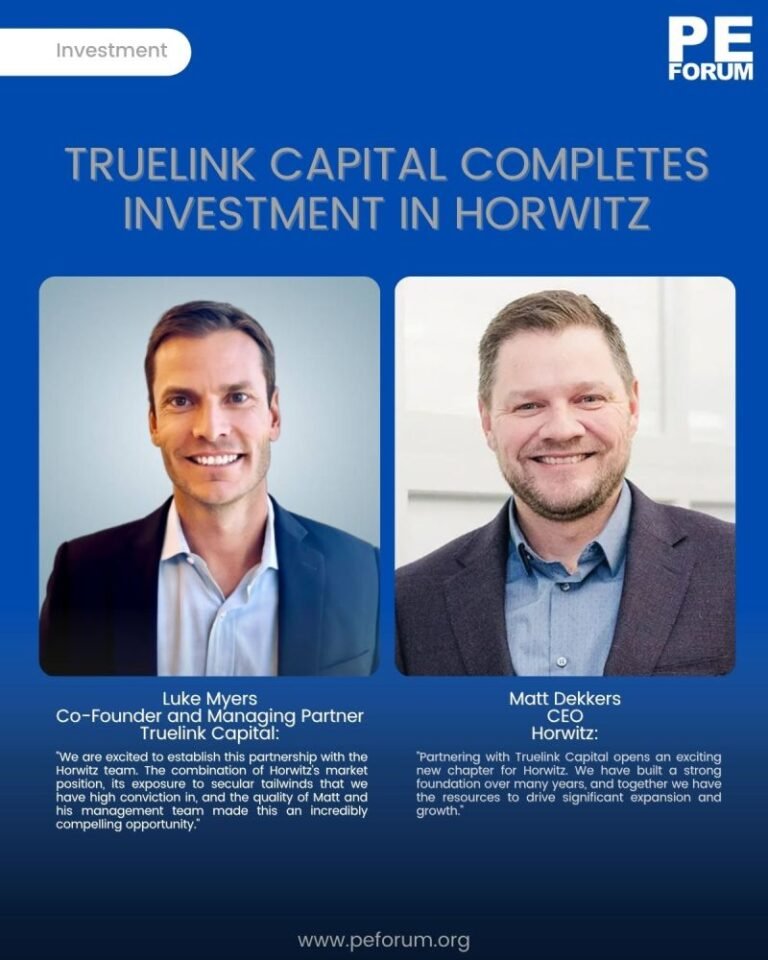 Truelink Capital Completes Investment in Horwitz
