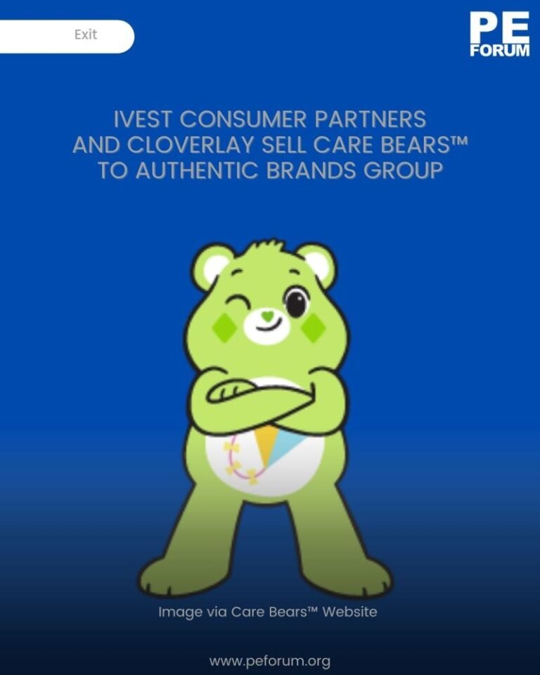 IVEST Consumer Partners and Cloverlay Sell Care Bears to Authentic Brands Group