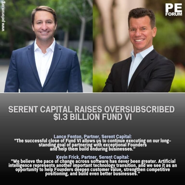 Serent Capital Closes $1.3 Billion Fund VI