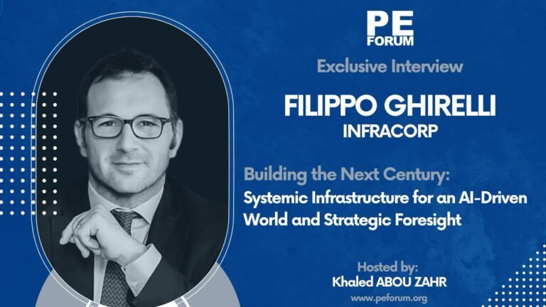 Exclusive Interview Filippo Ghirelli | The Future Through Systemic Infrastructure
