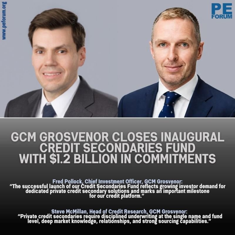 GCM Grosvenor Closes Inaugural Credit Secondaries Fund with $1.2 Billion in Commitments