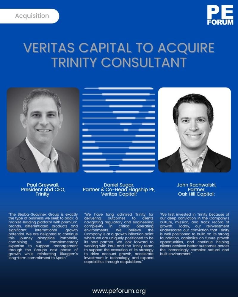 Veritas Capital to Acquire Trinity Consultants
