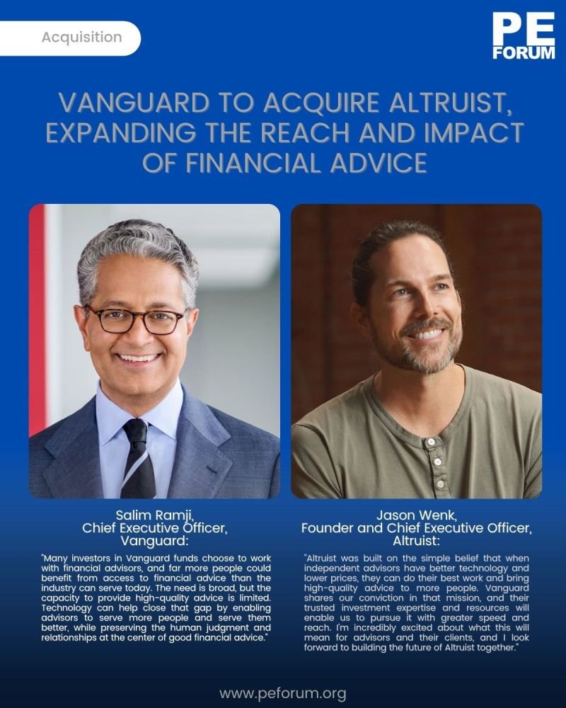 Vanguard to Acquire Altruist, Expanding the Reach and Impact of Financial Advice