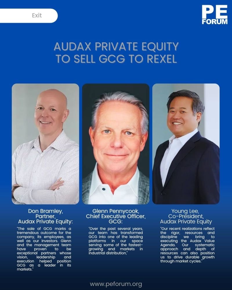 Audax Private Equity to Sell GCG to Rexel