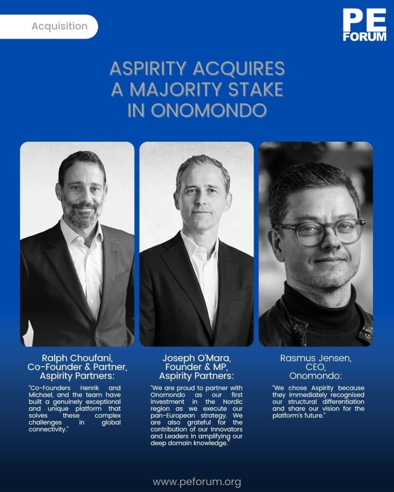 Aspirity Partners to Acquire Majority Stake in Onomondo in €100m+ Investment